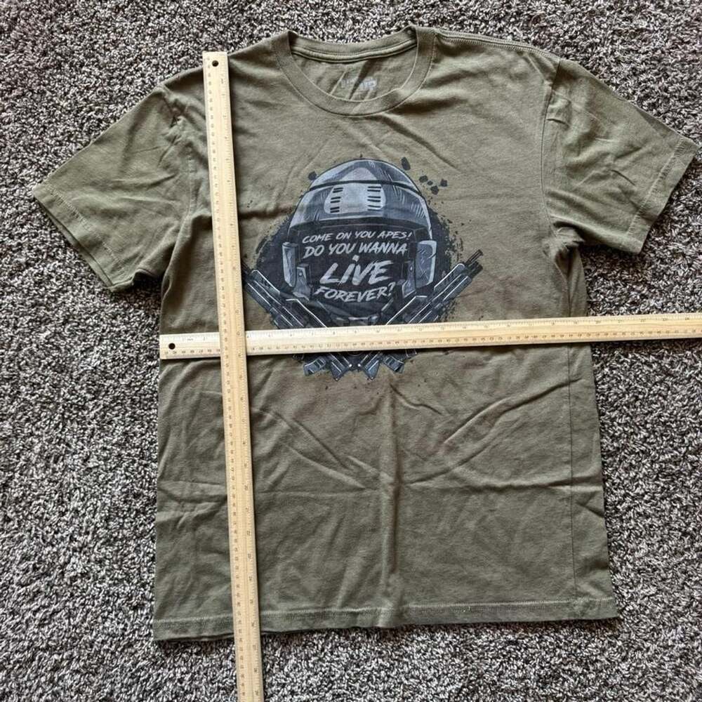 Level Up Ranger Starship Troopers Come On You Apes Graphic Tee - Picture 7 of 8